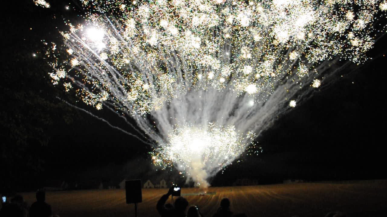 Feuerwerk zum 30 Jahre Jubiläum